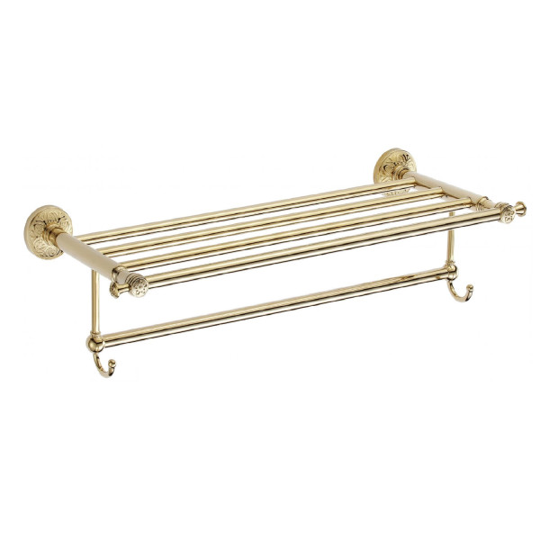 Полка для полотенец Savol S-005844B, золото. Фото 1