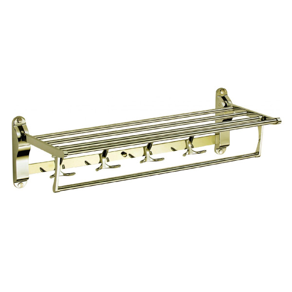 Полка для полотенец Savol S-06099B, золото. Фото 1