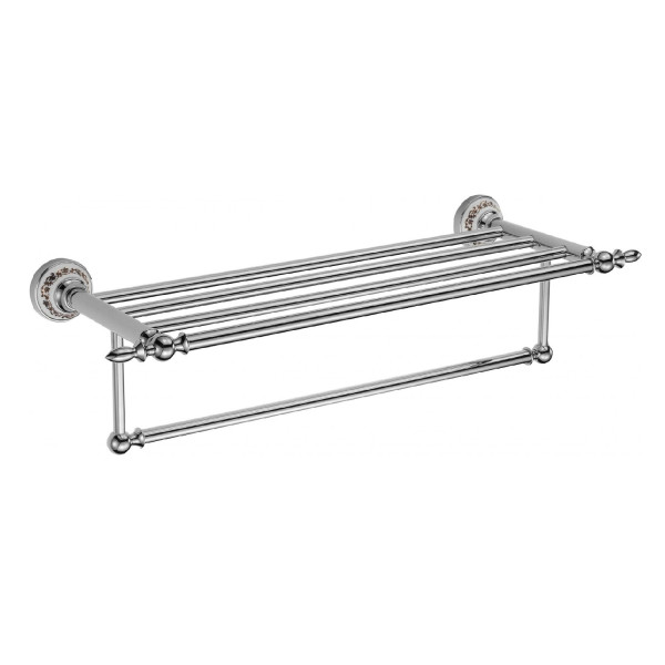 Полка для полотенец Savol S-06844A, хром. Фото 1