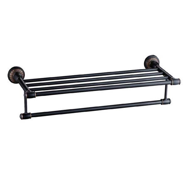 Полка для полотенец Savol S-606644H, черный. Фото 1