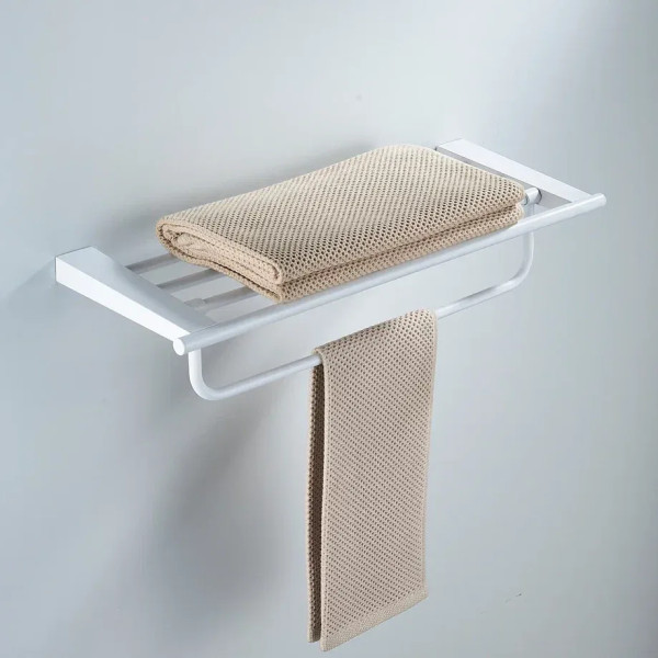 Полка для полотенец Shevanik SG5708C, белый. Фото 3