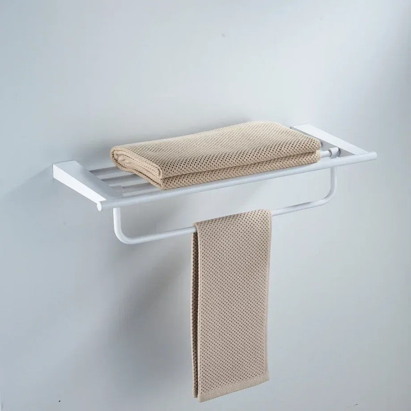 Полка для полотенец Shevanik SG5708C, белый. Фото 4