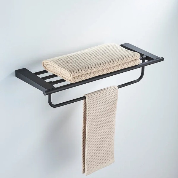 Полка для полотенец Shevanik SG5708H, черный. Фото 3