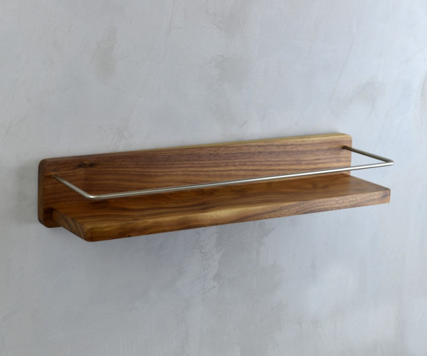 Полка для ванной комнаты Bronze de Luxe FOREST 10711C, матовый хром. Фото 2