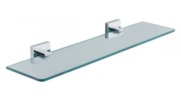 Полка Fixsen Metra стеклянная, хром (FX-11103). Фото 1