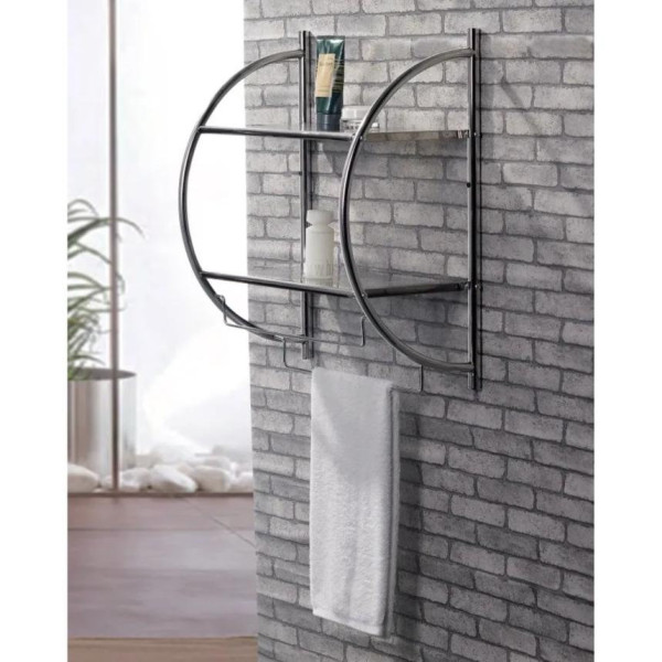 Полка металлическая D-Lin D201901, хром. Фото 3