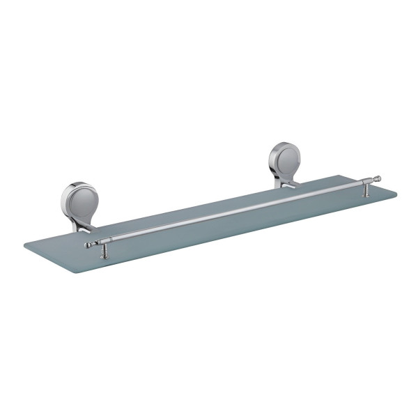 Полка стеклянная D-Lin D260300, хром. Фото 1