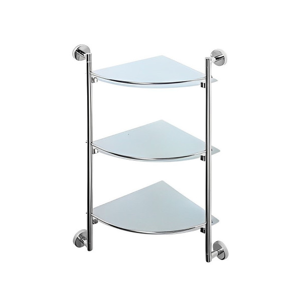 Полка стеклянная D-Lin D263100, хром. Фото 1