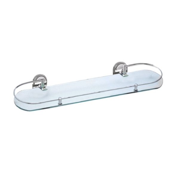 Полка стеклянная Haiba HB1907-1, хром. Фото 1