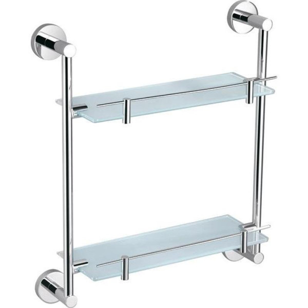 Полка стеклянная Rav Slezak COLORADO COA0802, хром. Фото 1
