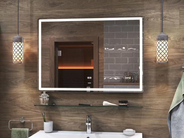 Полка стеклянная VIGO, 60 см. Фото 2