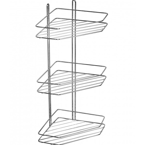 Полка угловая ZOLLEN LUX-3 (арт.CR802643) трапеция. Фото 1