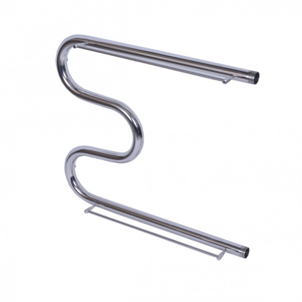 Полот. суш. М-обр 500х600 1" ТЕРА (нерж) ПСВ-06-03 с полкой. Фото 1