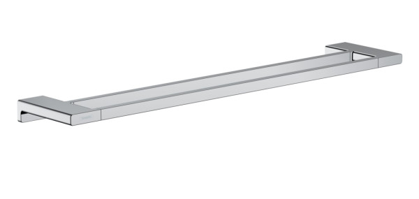 Полотенцедержатель двойной Hansgrohe AddStoris 648 мм, хром (41743000). Фото 1