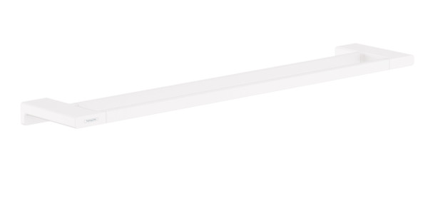 Полотенцедержатель двойной Hansgrohe AddStoris 648 мм, матовый белый (41743700). Фото 1