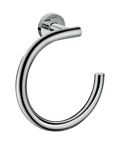 Полотенцедержатель Hansgrohe Logis Universa полукольцо, хром (41724000). Фото 1