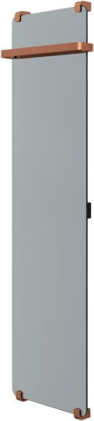 Полотенцесушитель электрический Allen Brau Infinity 160x44 с рейлингом и креплением, медь браш. Фото 1