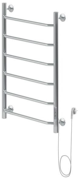 Полотенцесушитель электрический Aquanet Fiona 80х50 Тэн справа. Фото 1