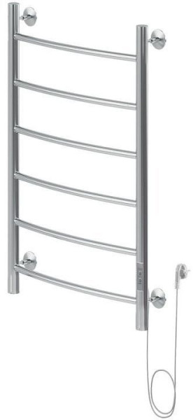 Полотенцесушитель электрический Aquanet Romeo 80х50 Тэн справа. Фото 1