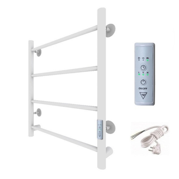 Полотенцесушитель электрический (лесенка) Тругор Аспект Пэк сп 1 60х50 см, белый. Фото 1