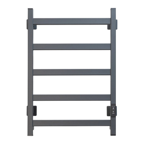 Полотенцесушитель электрический (лесенка) Тругор Пэк сп 20 кв 60х40 см, графит. Фото 3