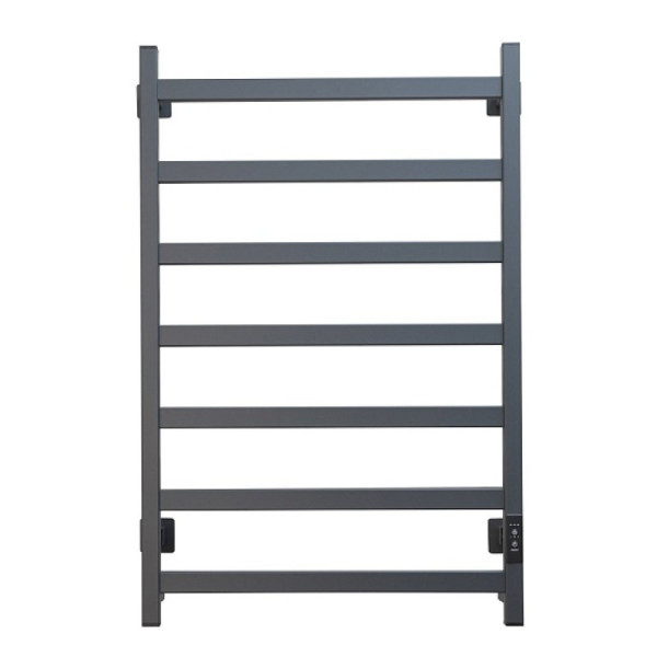 Полотенцесушитель электрический (лесенка) Тругор Пэк сп 20 кв 80х50 см, графит. Фото 3