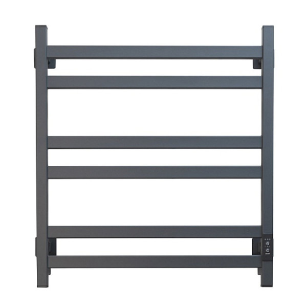 Полотенцесушитель электрический (лесенка) Тругор Пэк сп 21 кв 60х50 см, графит. Фото 3