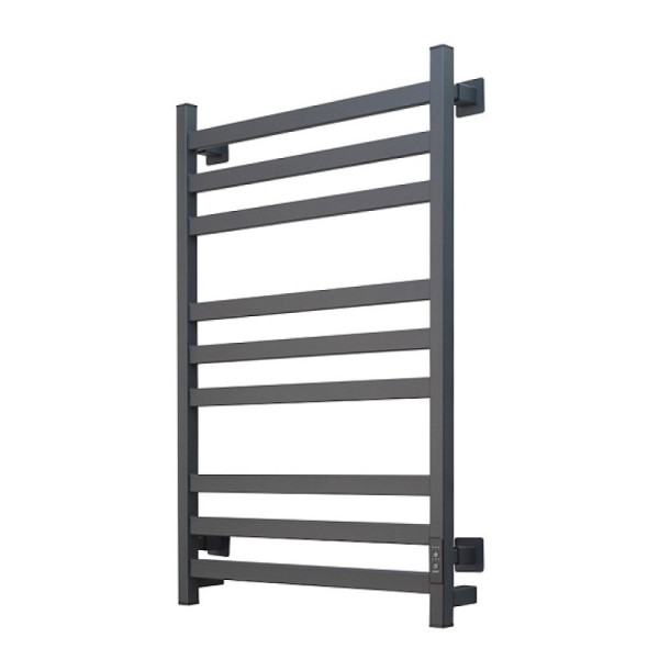 Полотенцесушитель электрический (лесенка) Тругор Пэк сп 21 кв 80х50 см, графит. Фото 1