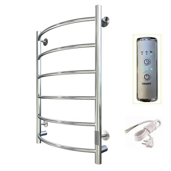 Полотенцесушитель электрический (лесенка) Тругор Пэк сп 5 80х40 см. Фото 1