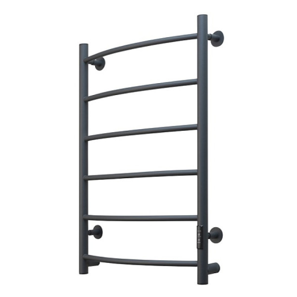 Полотенцесушитель электрический (лесенка) Тругор Пэк сп 5 80х50 см, графит. Фото 1