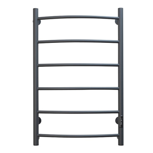 Полотенцесушитель электрический (лесенка) Тругор Пэк сп 5 80х50 см, графит. Фото 3