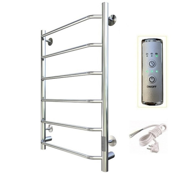 Полотенцесушитель электрический (лесенка) Тругор Пэк сп 6 80х40 см. Фото 1