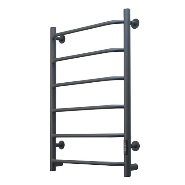 Полотенцесушитель электрический (лесенка) Тругор Пэк сп 6 80х50 см, графит. Фото 1