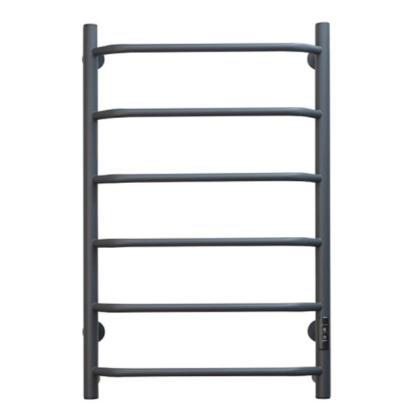 Полотенцесушитель электрический (лесенка) Тругор Пэк сп 6 80х50 см, графит. Фото 3