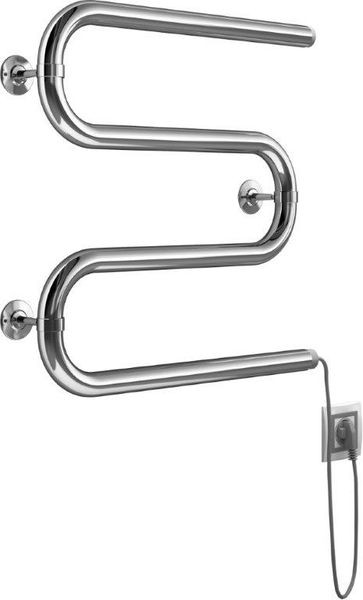 Полотенцесушитель электрический Маргроид Вид 52 форма М-образная 50х60 цвет Хром (B52Э5060). Фото 1