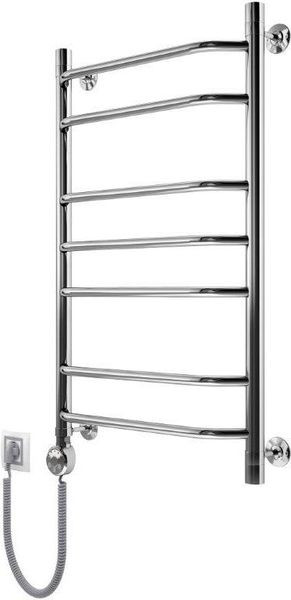 Полотенцесушитель электрический Маргроид Вид 7 форма 50х50 цвет Хром (B7Э5050лев). Фото 1
