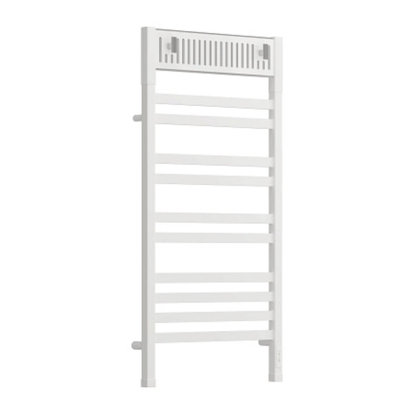 Полотенцесушитель электрический OPADIRIS Оникс OS70351WS белый матовый/белый, серебро. Фото 2