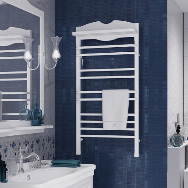 Полотенцесушитель электрический OPADIRIS Валери OS83351WM белый матовый/белый. Фото 3