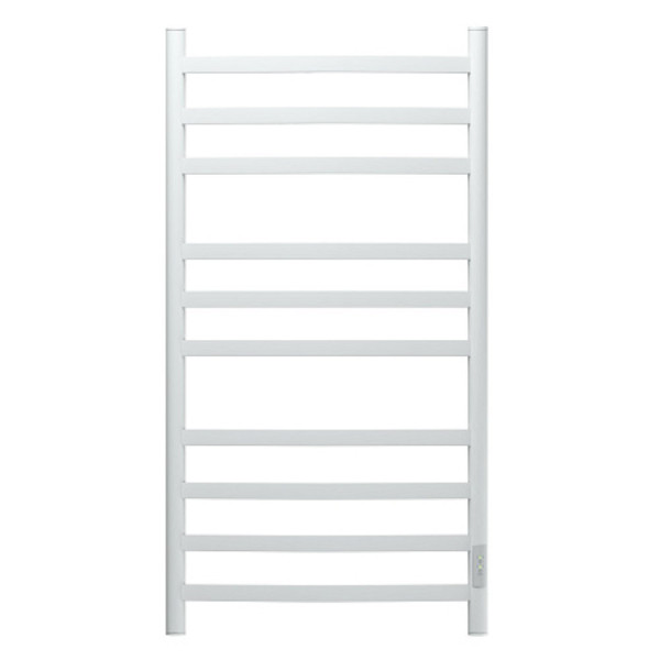 Полотенцесушитель электрический Point Антея PN17850W П10 500x1000, диммер справа, белый. Фото 1