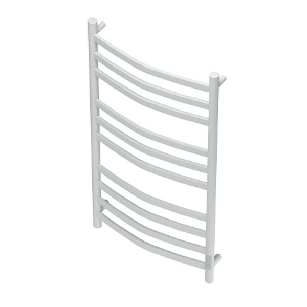 Полотенцесушитель электрический Point Антея PN17850W П10 500x1000, диммер справа, белый. Фото 4