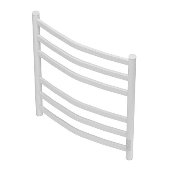 Полотенцесушитель электрический Point Антея PN17856W П6 500x600, диммер справа, белый. Фото 4