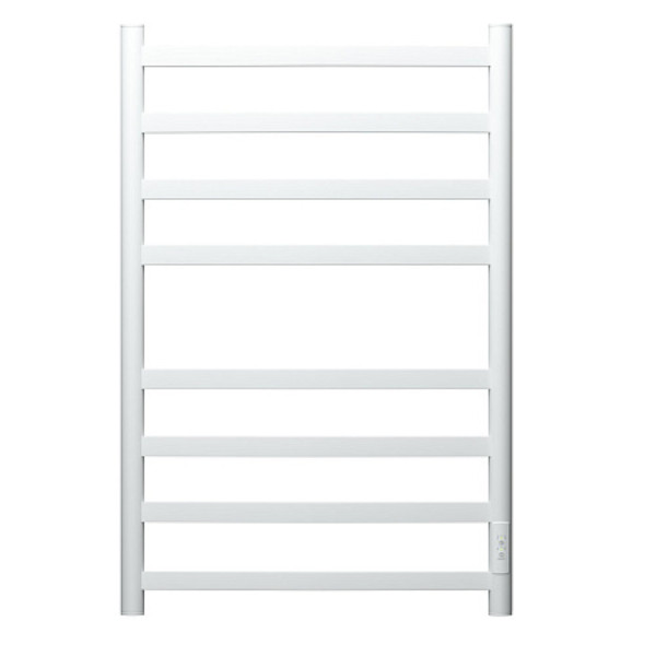 Полотенцесушитель электрический Point Антея PN17858W П8 500x800, диммер справа, белый. Фото 1