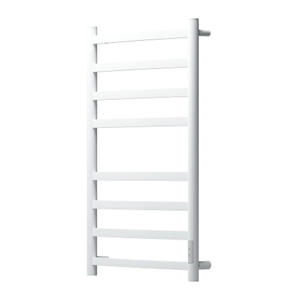 Полотенцесушитель электрический Point Антея PN17858W П8 500x800, диммер справа, белый. Фото 3