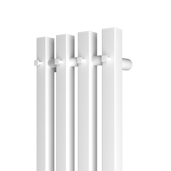 Полотенцесушитель электрический Point Гермес PN13832W П3 180x1200 диммер справа, белый. Фото 5