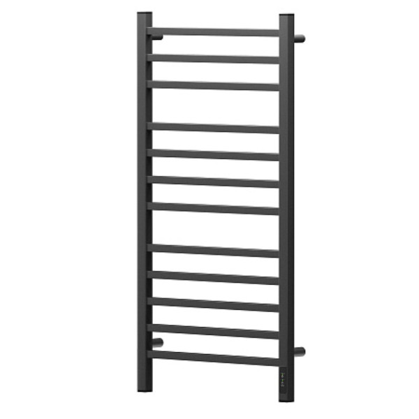 Полотенцесушитель электрический Point Вега PN71850GB П12 500x1000, диммер справа, графит блеск. Фото 3