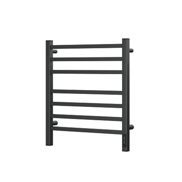 Полотенцесушитель электрический Point Вега PN71856GB П7 500x600, диммер справа, графит блеск. Фото 3