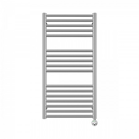 Полотенцесушитель электрический Terminus Альба П17 500x1045, ТЭН HT-1 300W, левый/правый. Фото 1