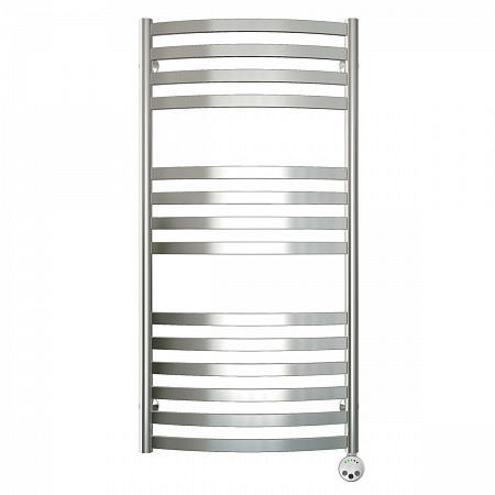 Полотенцесушитель электрический Terminus Авиэль П14 500x1056, ТЭН HT-1 300W, левый/правый. Фото 1