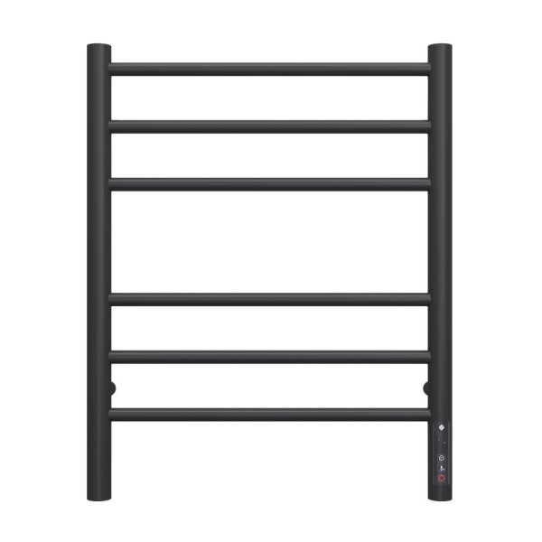 Полотенцесушитель электрический Terminus Аврора П6 450х60 КС 905, черный. Фото 1