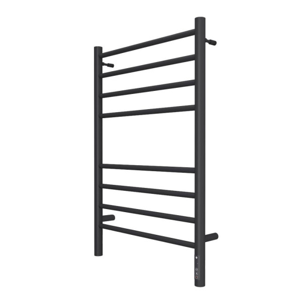 Полотенцесушитель электрический Terminus Аврора П8 50х80 КС, черный муар. Фото 3